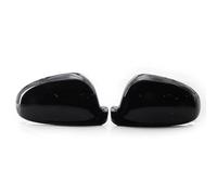 Calotta Specchietto Retrovisore Per VW Per Golf MK5 Per GTI Per Jetta 5 Sharan Per Golf Plus Per EOS Per Passat B6 B5.5 Nero Lucido Calotte Copri Specchietti Laterali Fibra Carbonio Calotte Specchiett