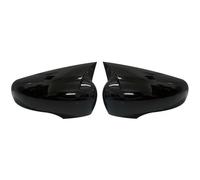 Calotta Specchietto Retrovisore Per Zoe Per Captur 2012-2019 Con Indicatore Direzione Copertura Specchietto Retrovisore Laterale Auto Auto Coppia Calotte(Glossy Black)