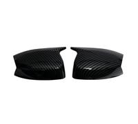 Calotta Specchio Compatibile Con Ford Per C-Max 2011 2012 2013 2014 2015 2016 2017 2018 2019 Portiera Auto Specchietto Retrovisore Laterale Parti Accessori(Carbon Look)