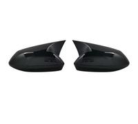 Calotta Specchio Compatibile Con Para Corolla 2019 2020 Copri Specchietto Retrovisore Esterno Fibra Carbonio Parti Ricambio Accessori(Bright black)