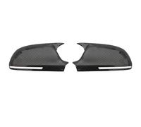 Calotta Specchio Compatibile Con Per A4 2008 2009 Per A5 2007 2008 2009 Per A6 2008 2009 2010 2011 Specchietto Retrovisore Auto Coperture Laterali Nere Lucide(Carbon fiber pattern)