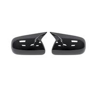 Calotta Specchio Compatibile Con Per Corolla 2007-2013 Per Vios Per Yaris 2008-2013 Calotte Specchietti Retrovisori Laterali Fibra Carbonio Nero Lucido(Gloss Black)