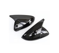 Calotta Specchio Compatibile Con Per Golf MK7 Per GTI Per 2014 2015 2016 2017 2018 2019 Copri Specchietti Retrovisori Laterali Auto Segnali Parti(Bright Black)