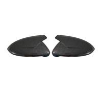 Calotta Specchio Compatibile Con Per Golf Per Gti Mk7 2014 2015 2016 2017 2018, Copri Specchietto Retrovisore Laterale Nero Brillante Auto Accessori Ricambio(Carbon Fiber Pattern)