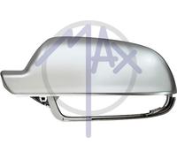 CALOTTA SPECCHIO COVER CROMATA ALLUMINIO PER A3 2010 2012 SINISTRO