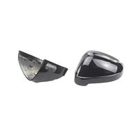 CALOTTA SPECCHIO Per A4 B9 Per Quattro Per Sline A5 S5 RS5 Side Assist 2x Copri Specchietti Retrovisori Laterali In Fibra Carbonio Neri tappi per specchietto retrovisore(Black with assist)