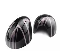 CALOTTA SPECCHIO Per Mini Per One Per Cooper S Per Hatchback Per Convertible R50 R52 R53 Copri Specchietti Retrovisori Per Auto Copri Specchietto Retrovisore(The Black,Left-hand drive)