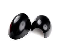 CALOTTA SPECCHIO Per Mini Per One Per Cooper S Per Hatchback Per Convertible R50 R52 R53 Copri Specchietti Retrovisori Per Auto Decorazione Auto Copri Specchietto Retrovisore(Nero)