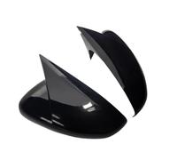 Calotta Specchio Per Peugeot 208 2008 2012-2018 | Copertura esterna per specchietto retrovisore(Nero)