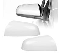Calotta Specchio Per Vauxhall Per Zafira MK2 2005-2008 | Copertura specchietto retrovisore laterale sinistra e destra, ricambio per auto(Bianco,Sinistra e destra)