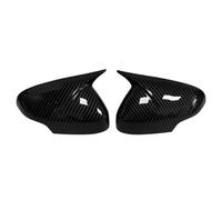 Calotta Specchio Per Volvo C30 S40 S80 2007-2011 | Copertura per specchietto retrovisore laterale (LHD)(Aspetto in twill)