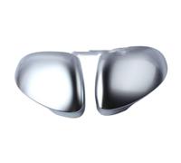 Calotta Specchio Per VW Per Golf 8 VIII MK8 Per GTI Per GTD Per GTE R 2020 2021 2022 Argento Opaco Cromato Ala Laterale Tappi Per Specchietti Tappi Specchietto Retrovisore (Colore : With blind spot)