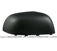 Calotta specchietto retrovisore nera passeggero dx per Dacia Lodgy