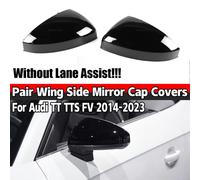 Calotta Specchio Retrovisore Lucido Per Audi TT TTS 2014-2023 Senza Lane Assist