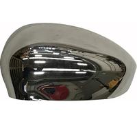 Calotta Specchio Retrovisore per Fiat 500 Cinquecento Dal 2007 Cromata Sinistra