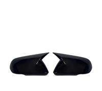 Calotta Specchio Retrovisore Per Ford Per Mustang 2015 2016 2017 2018 2019 2020 1 coppia Corno Stile Retrovisore Laterale Copertura Dello Specchio Caps Copri Specchietto Retrovisore(Lamp style Black)
