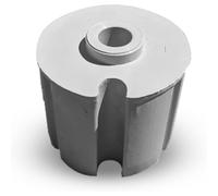 Calotta Tappo per Tenda da Sole con Perno Quadro/Foro/Tondo - Ø 60/63/70 mm - Tipologia: CON FORO, Diametro: 70