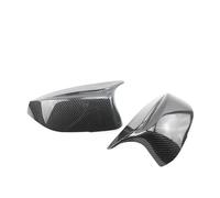 Calotte Copri Specchietti Laterali Per Portiere Posteriori Per Infiniti Q50 Q60 QX30 Q70 2014-2022 Colore Nero Lucido Stile(Carbon Fiber Look)