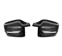 Calotte Copri-specchietti Retrovisori Laterali Nero Lucido (stile M4) Per Serie 2, 3, 4, 5, 7 Modelli G30 G38 G20 G21 G28 G22 G11 G12 G42 LHD/RHD(LHD-Carbon pattern)