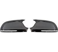 Calotte degli Specchietti per A4 A5 S5 A3 RS3 RS4 RS5 2011-2016 in Fibra Carbonio Aspetto Nero Sostituzione B8.5 8K Copertura dello Specchio Calotta Specchio(Bright Black)