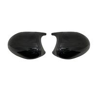 Calotte degli Specchietti per BMW 1 3 E87 E88 E81 E82 E90 E91 E92 E93 M3 Stile 2004-2009 Copertura Specchio Porta Laterale Retrovisore Specchietto Laterale Tappo Calotta Specchio (Colore : ABS Black