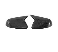 Calotte Degli Specchietti Per Ford Per Mustang 2015-2022 Versione USA Calotta Specchietto Retrovisore Laterale Con Senza Alloggiamento Luce Di Segnalazione(3-Carbon Fiber Look)