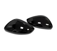 Calotte Degli Specchietti Per Peugeot 208 2008 2012-2018 Copri Specchietto Retrovisore Laterale Ricambio Auto Rivestimento Esterno Parafango Calotta Specchio(Nero)