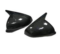 Calotte Degli Specchietti Per Seat Per Leon Per Cupra 2020-2024 Copertura Specchietto Retrovisore Laterale Auto Tappo Custodia Vista Posteriore Porta Esterna(Carbon)
