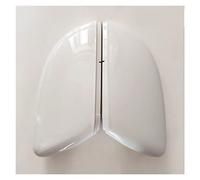 Calotte degli Specchietti per VW per Golf 6 MK6 per GTI R20 per Touran 2011-2015 1 Pair Copertura Specchio Laterale Auto Specchietto Retrovisore cap Automobilistici Calotta Specchio (Colore : Bianco