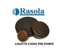 CALOTTE IN CUOIO VARIE MISURE GUARNIZIONE PER POMPE A MANO PISTONE POMPA POZZO