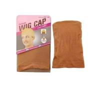 Calotte Per Parrucche 10 pezzi di calze in rete nylon ventilata color carne for parrucca, for, elastiche for realizzare parrucche, taglia unica(Dark Brown)
