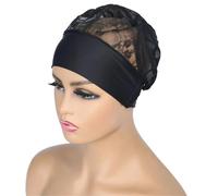 Calotte Per Parrucche Cuffia for parrucca con fascia for capelli, 1 pezzo, for bordi, cuffia for, for tessitura, for parrucche regolabile(Color 1)