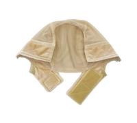 Calotte Per Parrucche Cuffia for parrucca in pizzo for cuffie riutilizzabili trasparenti 4x5, fascia for parrucche anteriori regolabile(Beige)