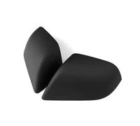 Calotte Ricambio Specchiett 2PCS Copri specchietti laterali per Model 3+ 2024 Highland ABS Tappo specchietto retrovisore in fibra carbonio Lato passeggero e lato guida