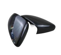 Calotte Ricambio Specchiett Coppia copri specchietto retrovisore in fibra di carbonio per laterale per Golf 7 .5 MK7 2013-2019