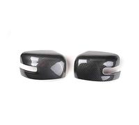 Calotte Ricambio specchietti Esterni per Jeep Renegade 2015+,Calotta Specchio Laterale Copri Retrovisori Tappo Ricambio,1 Pair Carbon Fiber Black