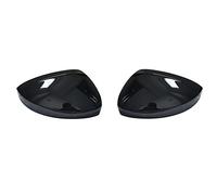 Calotte ricambio specchietti esterni Per VW Per Tiguan MK2 2017 2018 2019 2020 Di Ricambio Cromato Opaco Retrovisore Laterale Ala Specchio Caps Copertura Copertura Specchietto Retrovisore(Nero lucido)