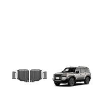 Calotte Specchiett Adesivo per rivestimento specchietto retrovisore auto per Toyota per Prado LC250 2024 Guscio specchietto retrovisore esterno gusci specchietti laterali(Modello fibra carbonio)