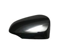 Calotte Specchiett Per Toyota Per Yaris Hatchback 2012-2017 2018 2019 2020, Copertura Verniciata Per Specchietto Retrovisore Laterale Auto Coperchi A Specchio Laterale(Black right)