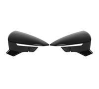 Calotte Specchietti 1 Paio Di Coperture Protettive Specchietti Retrovisori Auto, Sinistra E Destra, Di Ricambio Per Leon Mk3 5F ST FR Cupra 2013-2019