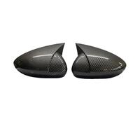 Calotte Specchietti Auto Per Fiat Per Tipo Per Egea Berlina/Hatchback/Station Wagon 2015-2022 Cappucci Copri Specchietti Laterali Per Clacson Aggiuntivi(Carbon Fiber Look)
