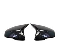 Calotte Specchietti,Copertura Specchietto Retrovis Copri specchietto retrovisore M Style in vera fibra di carbonio, adatto for BMW Serie 1 2 F45 F40 Z4(Bright black)
