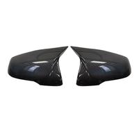 Calotte Specchietti,Copertura Specchietto Retrovis Copri specchietto retrovisore M Style in vera fibra di carbonio, adatto for BMW Serie 1 2 F45 F40 Z4(Carbon fiber pattern)