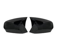 Calotte specchietti esterni Per Fluence 2011-2015 Copertura Specchietto Retrovisore Laterale Adesivo Per Parafango Rivestimento Esterno Per Specchietto Retrovisore.(Bright black)