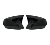Calotte specchietti esterni Per Fluence 2011-2015 Copertura Specchietto Retrovisore Laterale Auto Adesivo Tappo Parafango Esterno Porta Vista Posteriore Custodia Trim(Bright black)