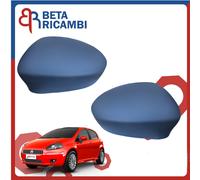 Calotte Specchietti Fiat Grande Punto Evo Coppia Coperture Verniciabile DX SX