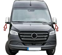 Recambo Tappi per specchi in acciaio inox, cromati, adatti per Mercedes SPRINTER W907, W910 | dal 2018 -
