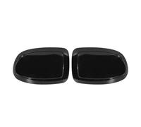 Calotte Specchietti Per GMC Per Sierra 1500 2500 3500 1999-2006 Adesivo Copertura Specchietto Laterale Tappo Ala Custodia Esterna Copri Specchietti(Glossy BLK)