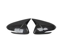 Calotte Specchietti Per Hyundai Per Accent Per Solaris Per I30 2017-2022 2PCS Retrovisore Porta Laterale Copertura Dello Specchio Ala Cap Tappo Copri Specchietto(With Light Carbon)