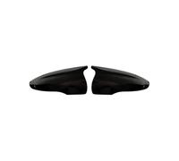 Calotte Specchietto Per VW Per JETTA MK6 Per VW Per Passat B7 Per Scirocco Beetle CC Per Eos Aspetto Lussuoso Nero Lucido/Effetto Carbonio/Grana Forgiata Copertura(Gloss Black)